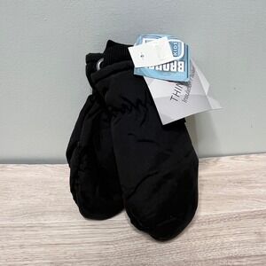 Broner Kids Black Insulated Waterproof Winter Mittens Age‎ 4 Years